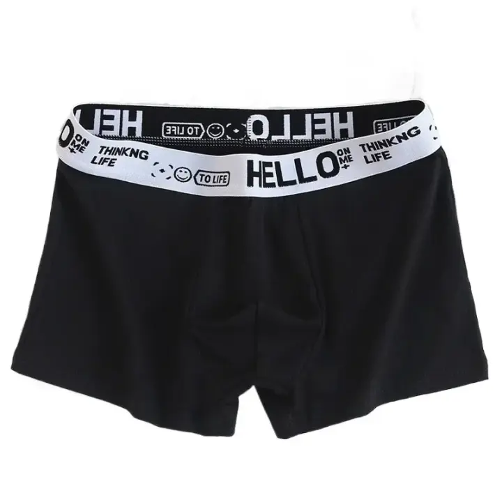 5 uds ropa interior para hombre Boxers masculinos calzoncillos sexis cómodos transpirables moda niños bragas ropa interior Boxershorts hombres - 1