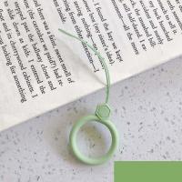 Accesorios simples y bonitos para teléfono móvil, llavero de silicona, cordón, correa para teléfono, anillo para dedo, correas para llaves - details 3