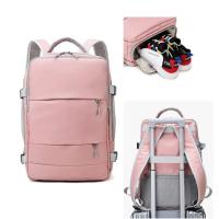 Mochila de viaje multifunción de gran capacidad Bolsa impermeable con almacenamiento para zapatos, separación de ropa seca y húmeda - details 3