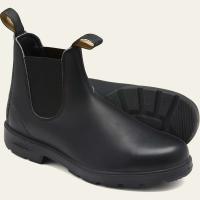 Zapatos de pareja formales de cuero Oxford sin cordones, botas clásicas para hombre, botas vintage casuales negras - details 11