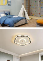 Ventilador de techo oscilante con rotación de 360° ​ ​ grados, 3 temperaturas de luz a elegir, con control remoto - Motor de CC silencioso de alta eficiencia, 6 velocidades, control remoto, función de memoria, temporizador, luz LED de 35 W. - details 9