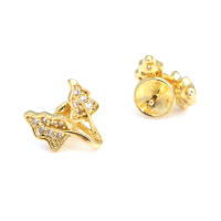 Colgante de Abalorio de Cuentas de Medio Agujero de Oro 18K Material de Metal de China - details 19