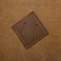 Mochila de lona de moda para hombre, bolso escolar informal Retro, Asa superior y gran capacidad, mochila d - details 14