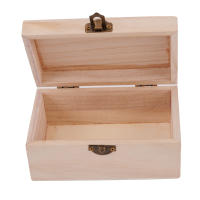Caja de Madera de Alta Calidad S/M/L con Tapa Artesanal y Encaje Cuadrado para Decoración del Hogar y Almacenamiento de Suministros - details 1