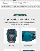 Aione-Mochila de senderismo para hombre, montañismo, camping, viaje, bolsa de deporte para motociclismo, 30 litros - details 16