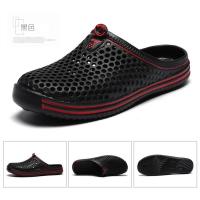 Zapatillas de aire huecas para hombres y mujeres Sandalias de jardín de pareja de verano - details 4