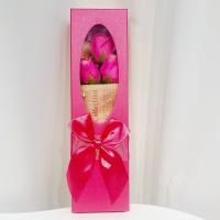 Bonito ramo de rosas romántico, regalo hecho a mano, caja de regalo de flores para Festival, elegante ramo de lazo, decoración de aniversario - details 15