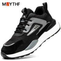 Zapatos De Seguridad Indestructibles Para Hombres Mocasines De Trabajo Botas De Seguridad Ligeras Antipinchazos Punta De Acero Zapatos De Trabajo - details 22
