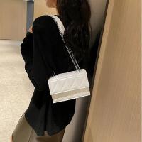 Bolso de hombro de diseñador a la moda para mujer, bolsos con asa de cuero PU, bolsos cruzados con correa de cadena para mujer - details 13