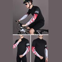 Guantes de brazo negros para hombre - Protector solar, transpirable para ciclismo y deportes al aire libre, manga para motocicleta, conducción y pesca, material de poliéster, equipo deportivo al aire libre |   Guantes de brazo elegantes |   Guantes de bra - details 6