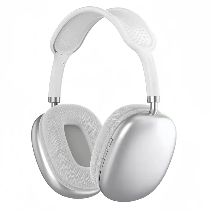 Auriculares inalámbricos P9 con Bluetooth y micrófono, cascos con cancelación de ruido, sonido estéreo, deportivos, para juegos, compatible con Tarjeta TF, Diadema comodo, para Viajes Oficina teléfono móvil PC - 1