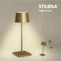 Lámpara LED recargable USB de Mesa Regulable - Larga duración - Luz regulable (Dimmer) con un toque - Casa y restaurante - Protección IP54 - Dorado Oscuro - details 18