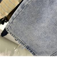 Falda vaquera ceñida adelgazante de cintura alta para mujer, ropa exterior de corte A, nuevo estilo, moda verano 2025 - details 8
