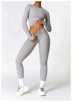 Pantalones de yoga, bodys deportivos para correr, FIESS, cintura alta, sin costuras, push-pull, bodys de entrenamiento para mujer - details 14