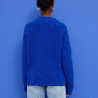Suéter Casual de Mujer para Otoño e Invierno, Cuello en V, Elegante, Holgado, de Punto. - details 9