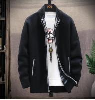 Cardigánes de Punto para Hombres en Invierno Cuellos Elevados, Gruesos, Moda Casual - details 4