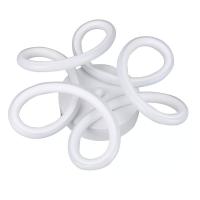 Lámpara de Techo LED Goeco Moderna Luz de Techo Floral de 22W Iluminación Interior Nórdica - details 2
