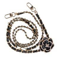 Cadena de teléfono cruzada antipérdida, funda de teléfono de cuero Diagonal, correas largas de Metal para colgar en el cuello, accesorios para teléfono - details 5