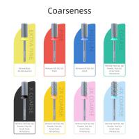 HYTOOS-broca para uñas acrílica de carburo de tungsteno, brocas para uñas de barril superior de cristal cromado de 6,6mm, manicura de 2 vías, arte efile, Gel para quitar - details 0