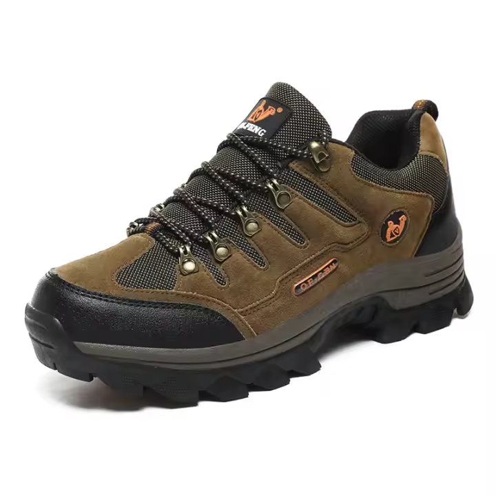 Zapatillas De Deporte Para Hombre Al Aire Libre Otoño Invierno Parejas Zapatos Casuales Zapatos De Montañismo Zapatos De Cuero Para Caminar Calzado Grande - 1
