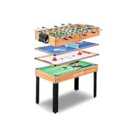 Mesa multijuegos, 48”, 4 Juegos en 1, Tenis de Mesa, Billar, Hockey, Curling, Interiores, Exteriores - details 5