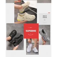 Nuevos Zapatos De Jardín Para Hombre Verano Ligeros Y Cómodos Sandalias Deportivas Y Casuales EVA Integrado Perforado Para Playa - details 2