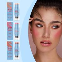 Colorete mágico en barra para mejillas y labios, tubos de colorete hidratantes, crema, colorete de contorno sedoso, colorete mate, cosméticos en barra, iluminador S6P0 - details 7