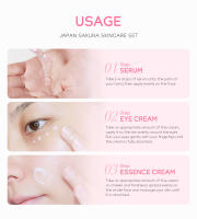 LAIKOU Sakura juegos para el cuidado de la piel limpiador Facial crema suero tóner hidratante brillo Anti arrugas Kit de cuidado Facial - details 21