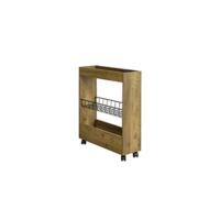 Carro Utilitario de 4 Ruedas y 4 Bandejas Carro Estrecho para Cocina y Baño - details 15
