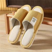 Zapatillas de lino antideslizantes para interiores Four Seasons Hospitality - details 9