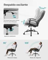 Silla de Escritorio de Alto Respaldo con Reposabrazos 4D - details 18