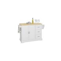 Mueble de Almacenamiento de Cocina Aparador de Comedor con 3 Puertas y 1 Compartimento Abierto - details 7