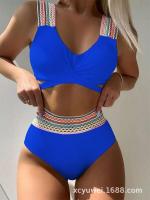 Nuevo traje de baño sexy de dos piezas, bikini con lazo para mujer - details 6