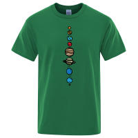Camiseta de Nine Planets para hombre, camisa de marca de manga corta con cuello redondo, de planetas, color Vintage - details 10
