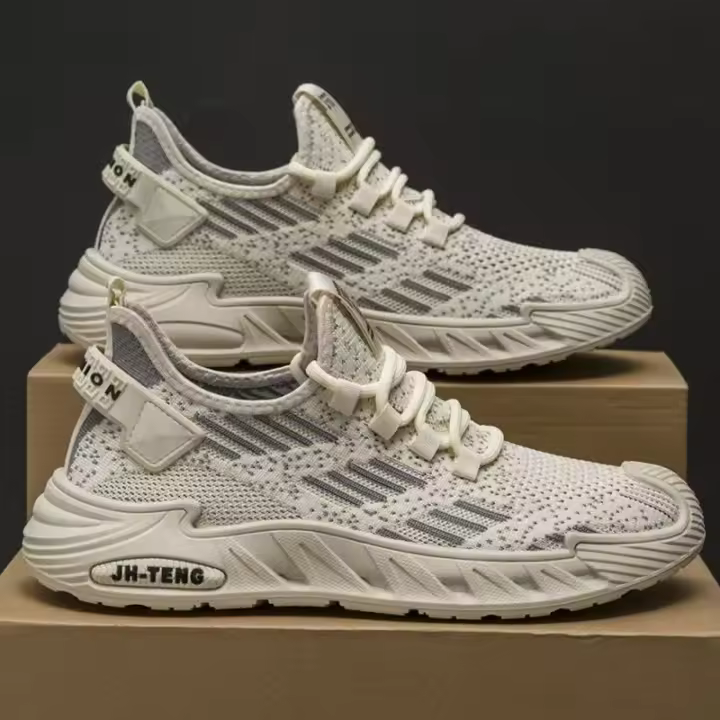 Zapatos Casuales de Malla Transpirable para Hombres Talla Extra Grande 2025 Primavera-Verano - 1