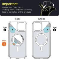 Funda Magsafe de carga inalámbrica magnética de lujo para iPhone 16 15 14 13 12 11 Pro Max Plus cubierta de parachoques transparente a prueba de golpes ﻿ - details 0