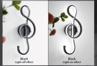 Lámpara LED de pared moderna, candelabro nórdico para dormitorio, sala de estar, 85-265V, 20W, decoración minimalista, iluminación interior - details 6