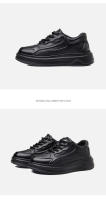 Zapatos de Cuero de Vaca para Hombres Primaverales Suela Suave Diseño Deportivo y Ocio - details 12