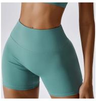 Pantalones Cortos de Yoga para Mujeres Fitness Running Ciclismo Pantalones Deportivos Transpirables Cintura Alta Entrenamiento Gimnasio Push Up Leggings de Nylon - details 39