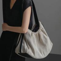 Bolso de Lienzo Minimalista 2025 Ligero, Espacioso, Cierre con Cordón, Diseño Duradero y Elegante para Uso Diario Disponible en Negro o Blanco - details 1