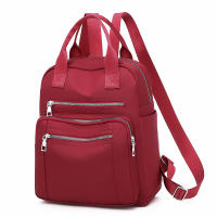 Mochila de viaje informal para mujer, bolso de hombro Oxford impermeable, bolso de mano de gran capacidad, monedero negro, paquete escolar - details 3