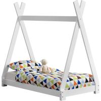 Cama para niños pequeños Cama Infantil 160 x 80cm Estructura Tipi de Madera Pino Color Pino Natural - details 15