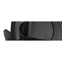 Silla de Oficina Ergonómica TLV-AM-HOC919-BLACK, de Escritorio, Giratoria, Ruedas, detalles.