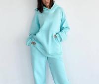 Conjunto de ropa deportiva informal para mujer, sudadera con capucha y pantalones de manga larga, moda, otoño - details 10