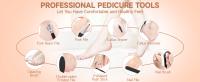 Removedor de callos eléctrico para pies, kits de pedicura de lima de pies electrónica portátil recargable, herramientas profesionales impermeables para el cuidado de los pies Pedi Lima depuradora de pies húmeda y seca - details 8