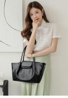 Bolso cruzado informal y versátil para mujer, bolso de mano plisado de un solo hombro, grande - details 15