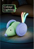 Juguete de Ratón Eléctrico para Mascotas Juguete Interactivo Recargable para Gatos con Evocación Intelligente de Obstáculos Suministros de Mascotas - details 3