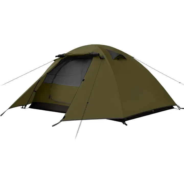 Tienda de Techo Portátil Ultraligera de Doble Capa Impermeable al Viento, Ideal para Trekking, Camping, Playa, Aventura - 1