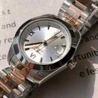 Empress West New Rose Red Crushed Ice Blue Esfera pequeña Banda de acero de cuarzo Reloj de mujer Color de fruta del dragón - details 21