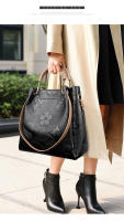 Bolso de mano Bolso nuevo de mujer Bolso de hombro en relieve de moda de alta gama Bolso de cubo de gran capacidad para niños y madres - details 11